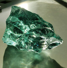 Load image into Gallery viewer, Aqua with touch Silver Traditional Andara Crystal 2.14kg