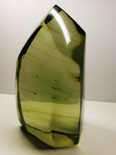 Load image into Gallery viewer, Bi-color Green w/ Shaman Polished Andara Crystal 1.065kg