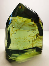 Load image into Gallery viewer, Bi-color Green w/ Shaman Polished Andara Crystal 1.165kg
