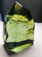 Load image into Gallery viewer, Bi-color Green w/ Shaman Polished Andara Crystal 1.165kg