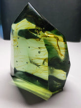 Load image into Gallery viewer, Bi-color Green w/ Shaman Polished Andara Crystal 1.165kg