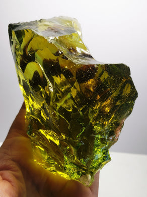 Green - Light Traditional Andara Crystal 512g