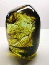Load image into Gallery viewer, Bi-color Green w/ Shaman Polished Andara Crystal 844g