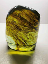 Load image into Gallery viewer, Bi-color Green w/ Shaman Polished Andara Crystal 844g
