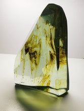 Load image into Gallery viewer, Bi-color Green w/ Shaman Polished Andara Crystal 856g
