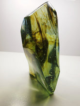 Load image into Gallery viewer, Bi-color Green w/ Shaman Polished Andara Crystal 856g