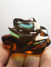 Load image into Gallery viewer, Bi - Color Aqua blue with Earth Shaman Andara Crystal Rose