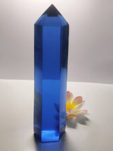 Load image into Gallery viewer, Blue Violet Andara Crystal Generator 9inch