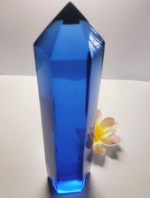 Load image into Gallery viewer, Blue Violet Andara Crystal Generator 9inch