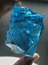 Load image into Gallery viewer, Blue - Light Bright Traditional Andara Crystal 144g