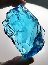 Load image into Gallery viewer, Blue - Light Bright Traditional Andara Crystal 144g