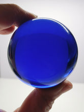 Load image into Gallery viewer, Blue Andara Crystal Sphere 2.25inch