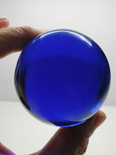 Load image into Gallery viewer, Blue Andara Crystal Sphere 2.25inch