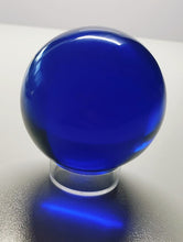 Load image into Gallery viewer, Blue Andara Crystal Sphere 2.25inch