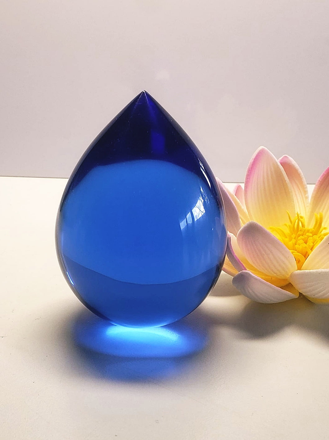 Blue Andara Crystal Pointed Egg