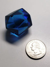 Load image into Gallery viewer, Blue Andara Crystal Icosahedron 36g