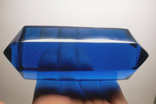 Load image into Gallery viewer, Blue Double Terminated Polished Andara Crystal Wand