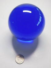 Load image into Gallery viewer, Blue Andara Crystal Sphere 3.75 inch
