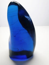 Load image into Gallery viewer, Blue (Sapphire Elestial) shaman Andara Crystal 606g