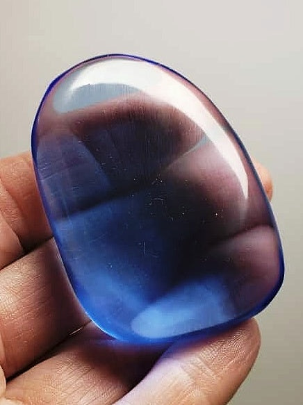 Blue Andara Crystal Hand Piece 60g