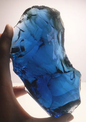 Blue (Sapphire Elestial) Traditional Andara Crystal 622g