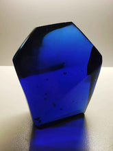 Load image into Gallery viewer, Blue w/ Earth Shaman Polished Andara Crystal 700g