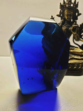 Load image into Gallery viewer, Blue w/ Earth Shaman Polished Andara Crystal 700g