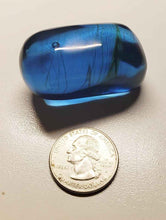 Load image into Gallery viewer, Blue w/ Shaman Andara Crystal Hand Piece 70g