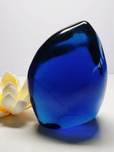 Load image into Gallery viewer, Blue (Sapphire Elestial) shaman Andara Crystal 756g