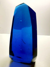 Load image into Gallery viewer, Blue w/ Earth Shaman Polished Andara Crystal 832g