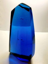 Load image into Gallery viewer, Blue w/ Earth Shaman Polished Andara Crystal 832g