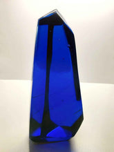 Load image into Gallery viewer, Blue w/ Earth Shaman Polished Andara Crystal 832g