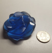 Load image into Gallery viewer, Blue Andara Crystal Rose