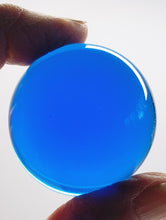 Load image into Gallery viewer, Blue - Medium Bright Andara Crystal Cabochon 40mm