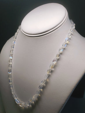 Moonstone - Blue Flash  EO+ oval 16.25inch