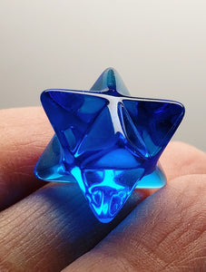 Blue Andara Crystal Merkaba 15mm
