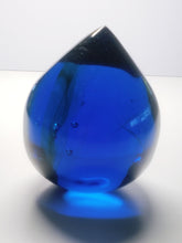 Load image into Gallery viewer, Blue (Sapphire Elestial) Andara Crystal Pointed Egg 390g