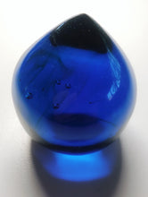 Load image into Gallery viewer, Blue (Sapphire Elestial) Andara Crystal Pointed Egg 390g