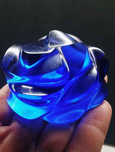 Load image into Gallery viewer, Blue Andara Crystal Rose