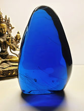 Load image into Gallery viewer, Blue w/ Earth Shaman Polished Andara Crystal 1.115kg