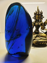 Load image into Gallery viewer, Blue w/ Earth Shaman Polished Andara Crystal 1.2kg