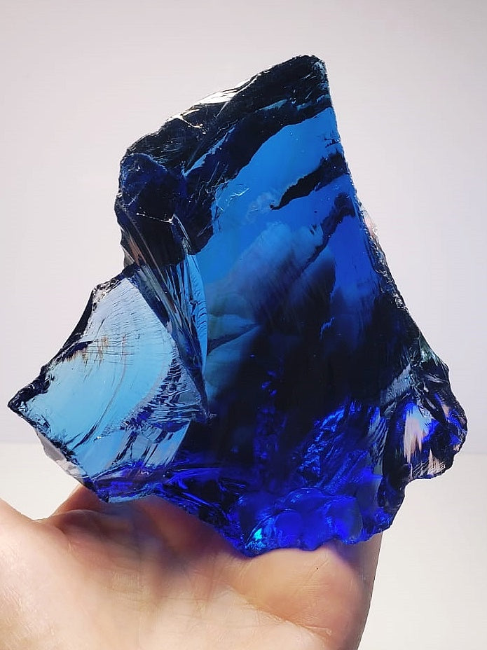 Blue (Sapphire Elestial) Traditional Andara Crystal 466g