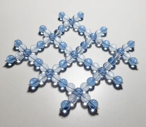 Blue Violet Healing Flame Andara Crystal Mini Mat