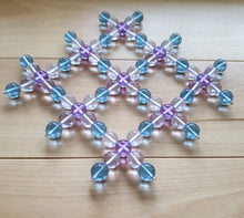 Load image into Gallery viewer, Blue Violet Healing Flame Andara Crystal Mini Mat
