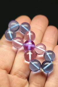 Blue Violet Flame Andara Crystal Healing Tool