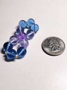 Blue Violet Flame Andara Crystal Healing Tool