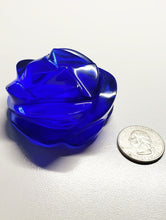 Load image into Gallery viewer, Blue Violet Andara Crystal Rose