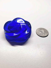 Load image into Gallery viewer, Blue Violet Andara Crystal Rose