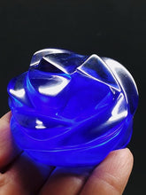 Load image into Gallery viewer, Blue Violet Andara Crystal Rose