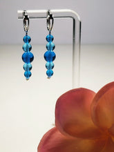 Load image into Gallery viewer, Blues Andara Crystal Earrings